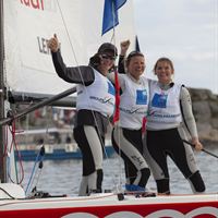 Claire Leroy firar segern