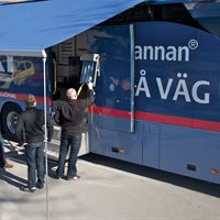 Baxi visningsbuss