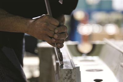 Hand scraping