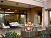 Cal Flame Rays of Light Firepit