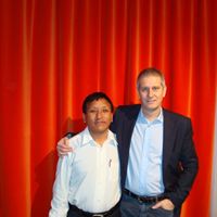Tommy Gustafsson och Wongchu Cherpa