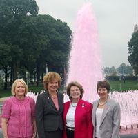 2011 PA State Capitol Pink Fountain Kick-Off