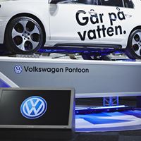 Bilsläp för båt VW Pontoon