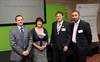 (From Left to Right) Jason Davis - Advanced Carbon Energy Solutions, Denise Taylor - Bridge PR & Media Services, Gary Saxon & Ranvir Turna - Lloyds TSB Commercial 