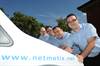 Engineers from Netmetix: (From Left to Right) Andy Child, Richard  Gillis, Ashleigh Warner & Steven Watson 