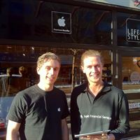 Joakim Bank och Eric Lohse