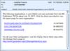 GuideStar Charity Check E-mail Alert