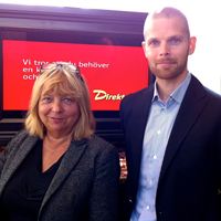 Christina Bredberg och Johannes Andvaller