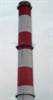 The 42-year-old Century Aluminum chimney stack 