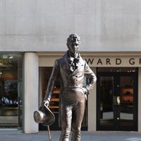 Beau Brummel statue in Jermyn Street