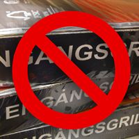 engångsgrill - nej tack!