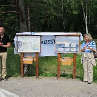 Gustav och Lena inviger