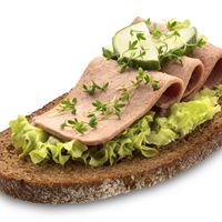 Serveringsförslag - Mörk fullkorn med leverpastej