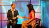 NBC host Marion Brooks interviews Rich German.