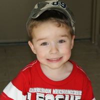 Pictured: 4-year old Zachary, who has anaphylaxis and is severely allergic to dairy, peanuts, tree nuts, sesame seeds and fish.
