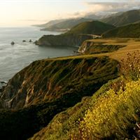 California's Central Coastline near Cambria, CA
