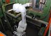 Kawasaki Robot machine load / unload
