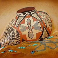 Legacy - pictorial leather sculpture by Roger Kull