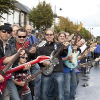 Filming in Wootton Bassett High Street
