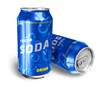 Soda is made up mosty of high fructose corn syrup