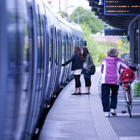 Pendeltåg i Stockholm Foto:Alstom