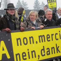 Grön EU-manifestation mot ACTA