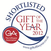 Shortlisted for Gift of the Year 2012