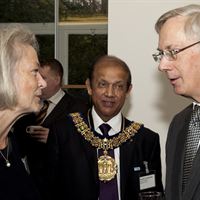 Coram Governor Kate Adie and The Duke of Gloucester