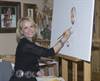 Sharon Brening begins a masterpiece.