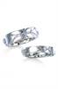 Mae Vona Platinum Wedding Bands