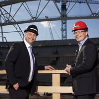 Pressbild Swedbank Arena och Carlsberg