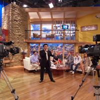 Freddy Amigo har bland annat medverkat i direktsändning i TVN CHILE.