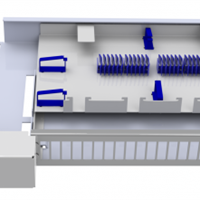 ODF 1u Blown fiber