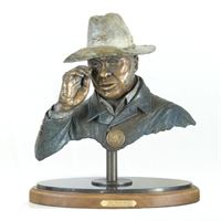Sergeant Major Bill - Bronze Sculpture by Kenneth M. Freeman