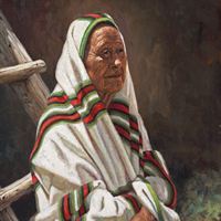 Un Momento Sereno - Oil on Canvas by Kenneth M. Freeman