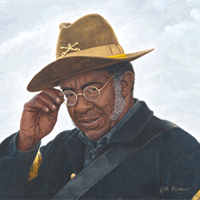 Sgt. Major Bill - Oil on Canvas