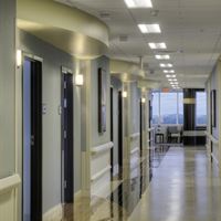 Loma Linda patient corridor