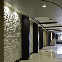 Loma Linda wavy wall feature