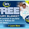 The Serta Free Blanket Event