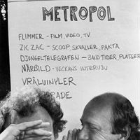 Ingvar Storm och Niklas Levy. Metropol 1982. Foto: Sveriges Radio 