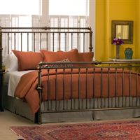 Charles P. Rogers brass bed