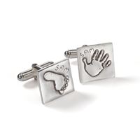 High Five & Little Kicker Relief Cufflinks