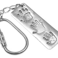 High Fives three print keyring 