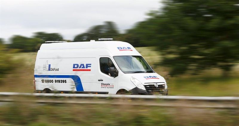 chassis cab van