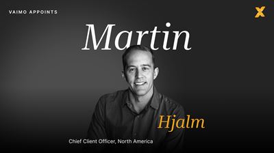Vaimo names Martin Hjalm Chief Client Officer, North America, to deepen client outcomes and long-term growth