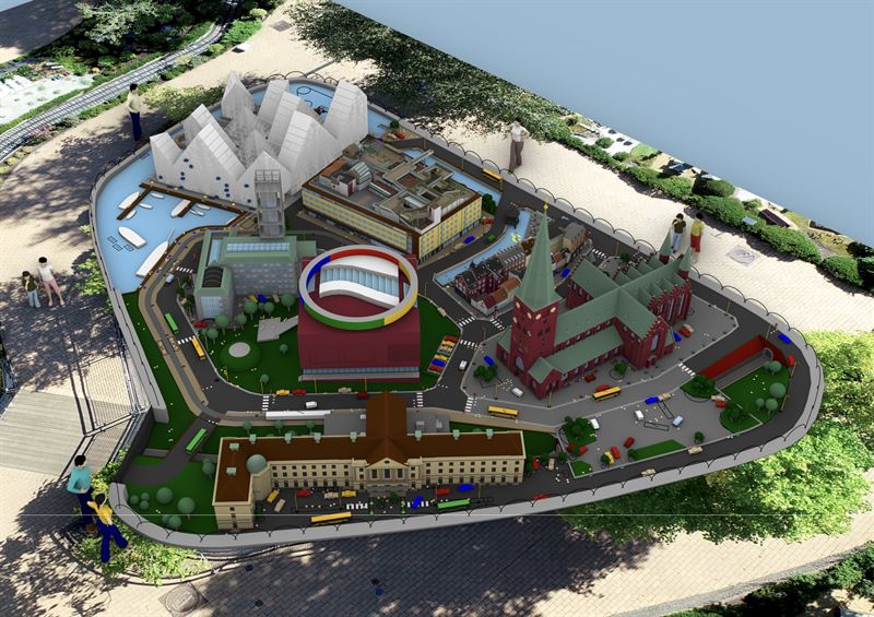 Nytt rhusomrde i Miniland p LEGOLAND