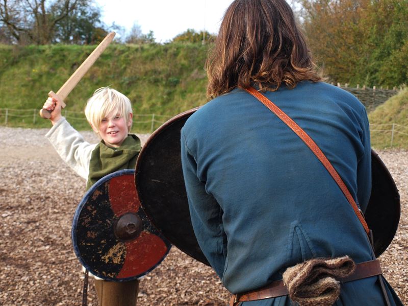 Lev som en viking i Ribe