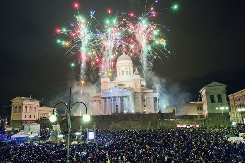 Helsinki’s official New Year’s Eve celebrations possibly the last time in Senate Square – tens