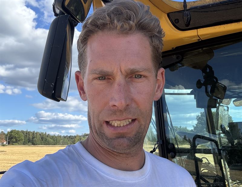 Carl Fredrik Isaksson lantbrukare utanfr Linkping