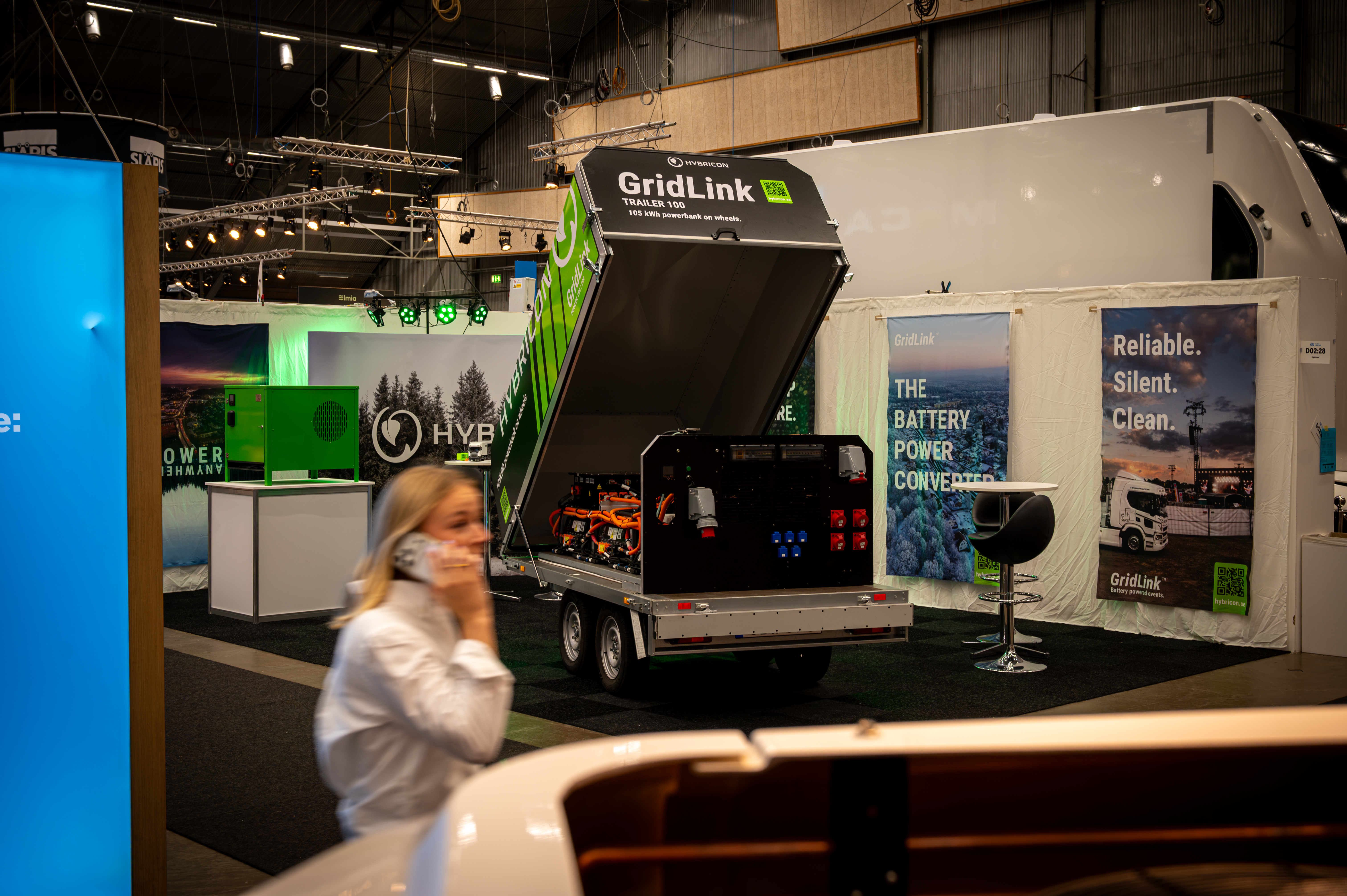Hybricon lanserar GridLink Trailer på Elmia Lastbil Jönköping